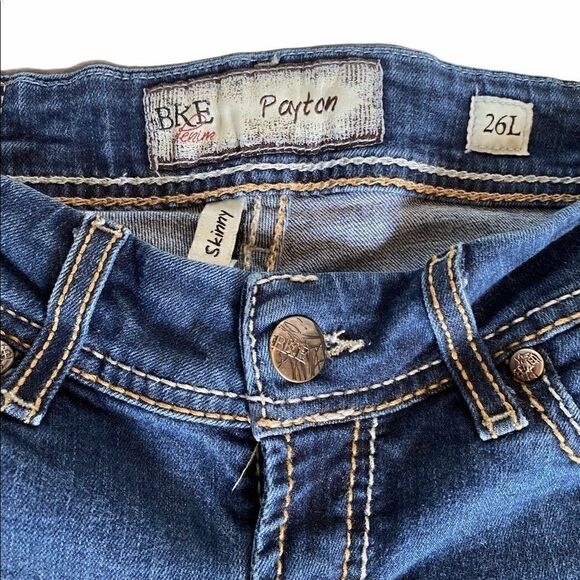 BKE Buckle Payton Skinny Jeans 26 x 29.5 Inseam - Picture 2 of 6